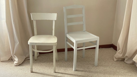 Image 1 of Coppia di sedie da bistrot vintage