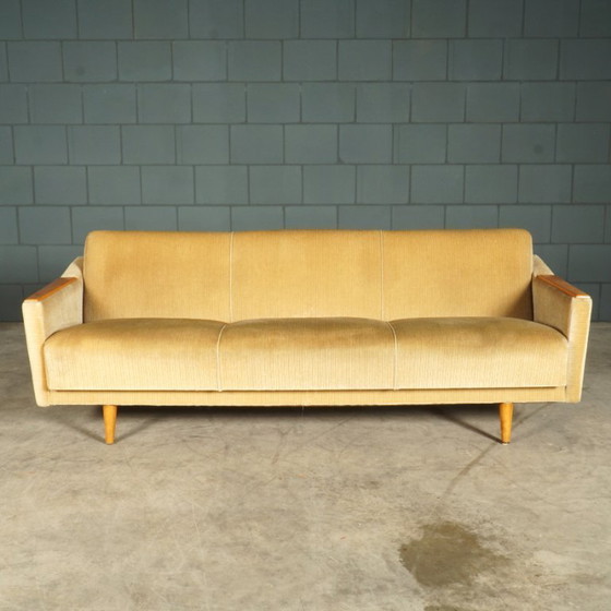 Image 1 of Divano/divano letto vintage con poltrona – anni '60