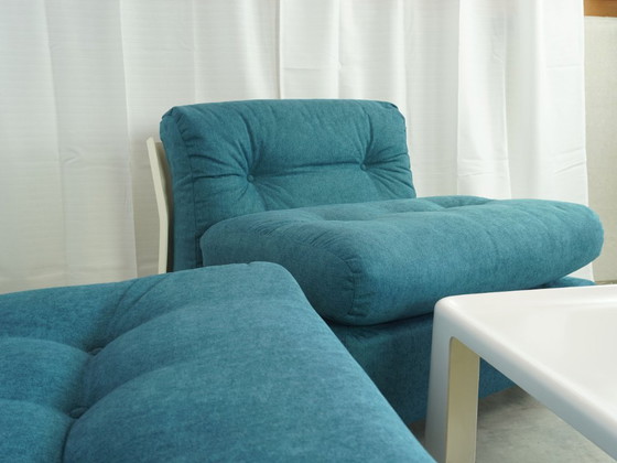 Image 1 of Ensemble fauteuil et table basse Amanta de Mario Bellini, design vintage années 60