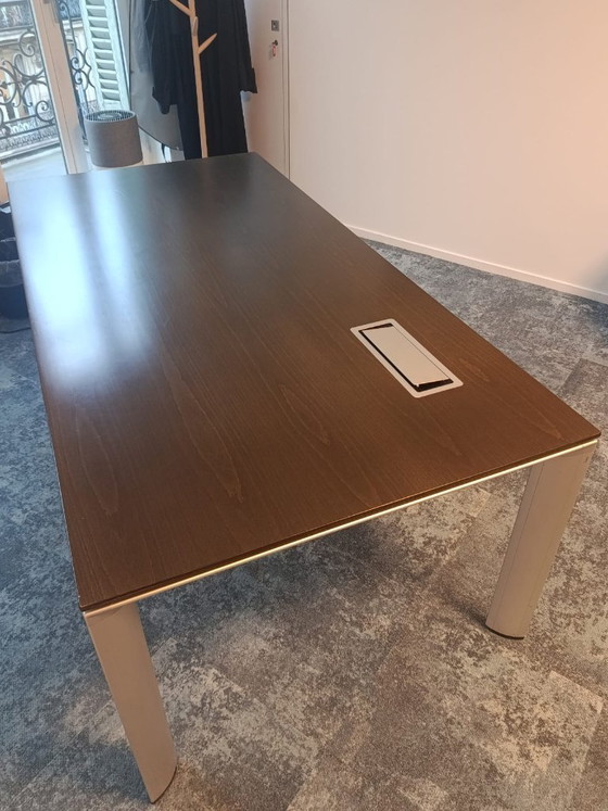 BENE Office – AL Series – Desk, Wood, Aluminium (photo 4 of 12)