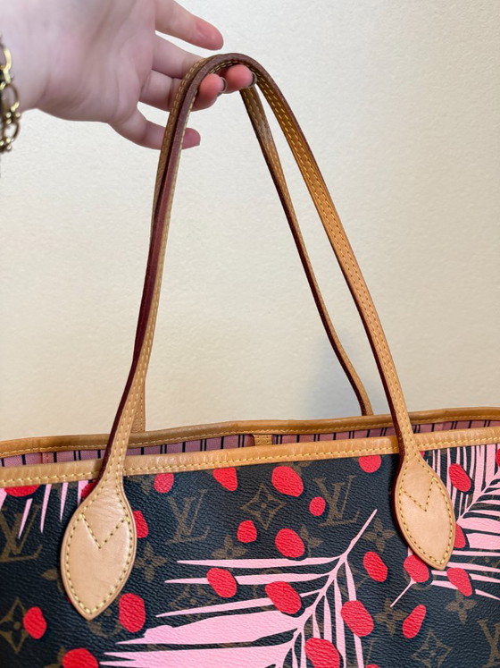 Louis Vuitton Neverfull MM Jungle Dots – Sacs a bandouliere, Calfskin (photo 3 of 12)