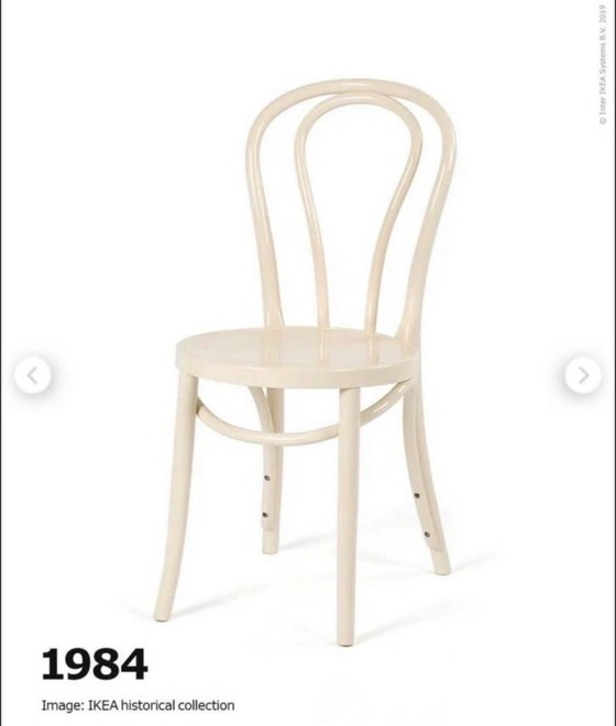 Image 1 of 4x vintage design IKEA ÖGLA chairs - Gillis Lundgren design
