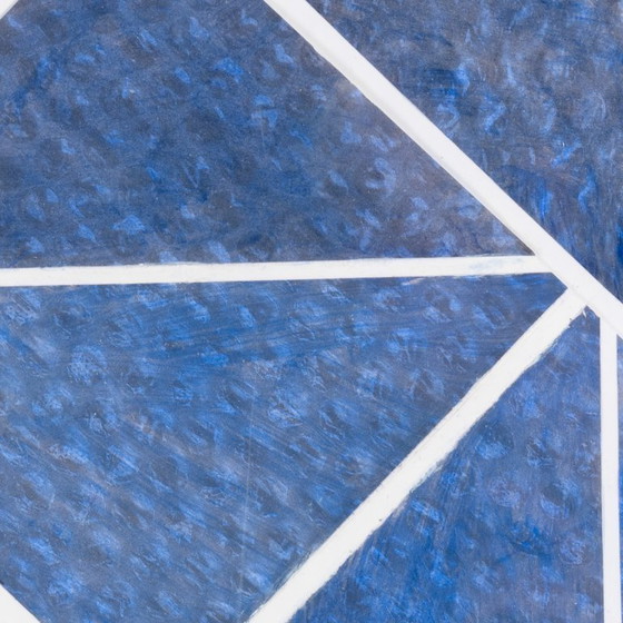 Image 1 of Helen Nieuwendijk (1946) - Bleu IV - 2016 - Gemengde techniek - 73 x 53 cm