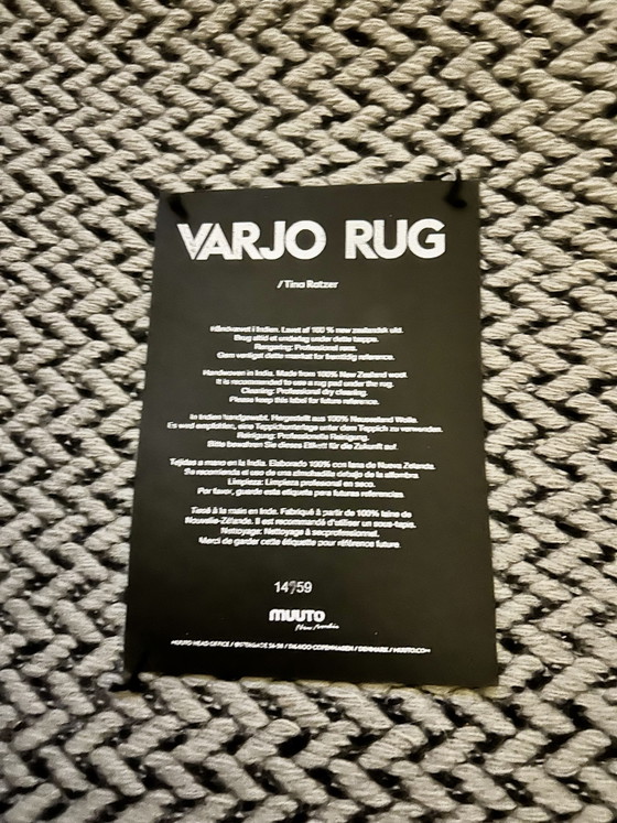Image 1 of Teppich Muuto Ply Rug grau 