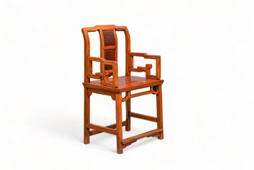 sedia cinese in legno