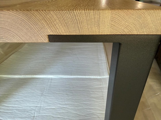 Image 1 of Design dining table ASCO FERRO LINE 220 cm solid oak - new