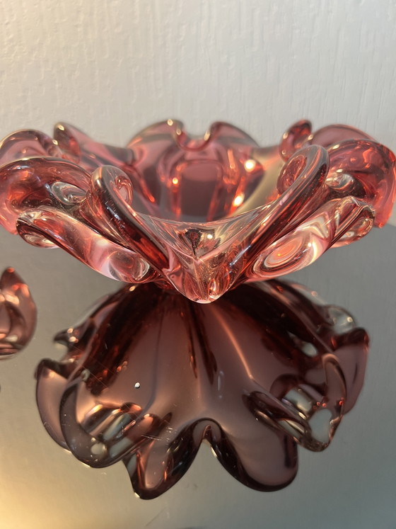 Set di 2 ciotole in vetro artistico di metà secolo – Josef Hospodka, anni '60 – Glass (photo 4 of 15)
