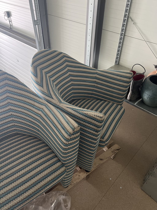 Leolux bucket seats set of two
