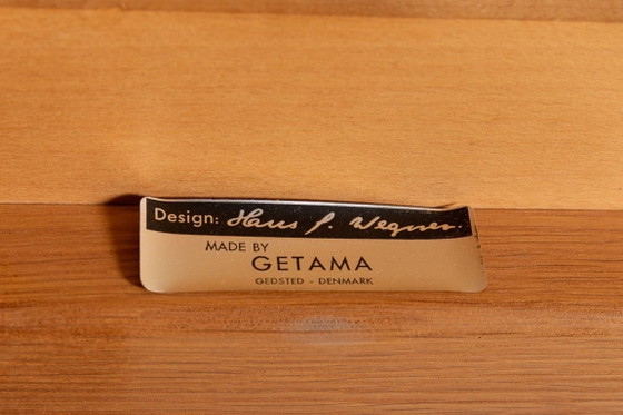 Image 1 of Mid-Century Hans Wegner bankmodel GE55 van Getama