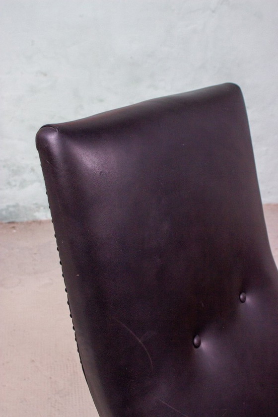 Image 1 of Fauteuil vintage Yngve Ekström, style Easy Chair, en chêne, milieu du siècle, années 60