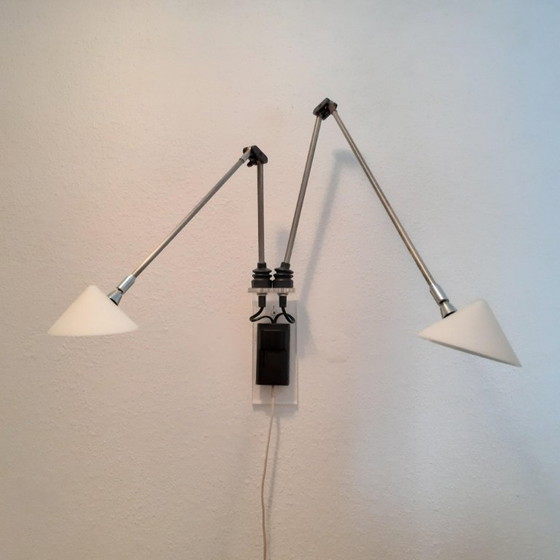Image 1 of Postmodern design dimmable wall lamp Pola Design Amstelveen, 1980s