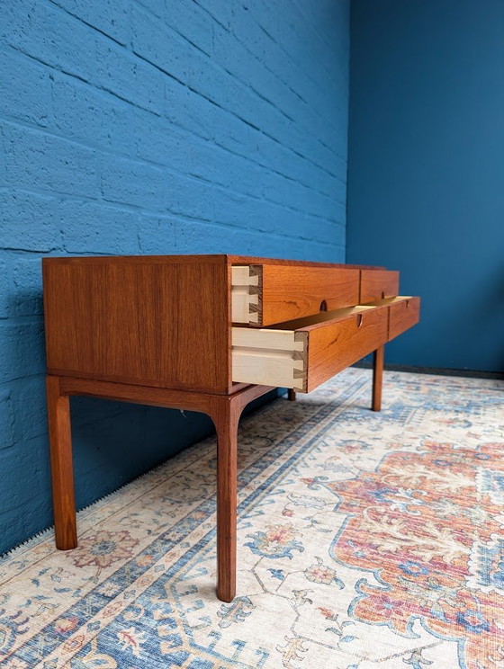 Image 1 of Vintage hall furniture chest of drawers, Kai Kristiansen for Aksel Kjersgaard, 1960s