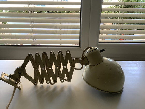 Vintage industrial scissor lamp | wall lamp | 60s/70s | loft | industrial | E27 – Wall lights, Metal (photo 5 of 5)