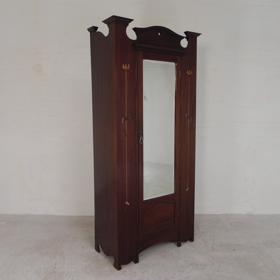Image 1 of Art Nouveau Wardrobe, Hanging Wardrobe