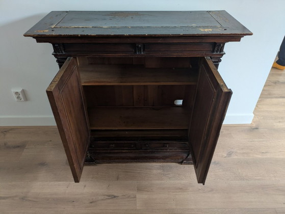 Image 1 of Cabinet ancien, de style néo-Renaissance, probablement 1870-1910