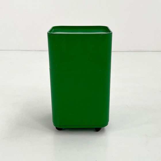 Mobile contenitore Componibili verde di Anna Castelli per Kartell, anni '70 – Armadi contenitori, Plastic (photo 4 of 8)
