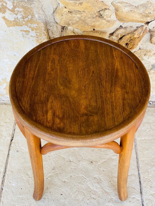 Vintage ,Bentwood Stool from Baumann, Model 92 , circa 50s/60s