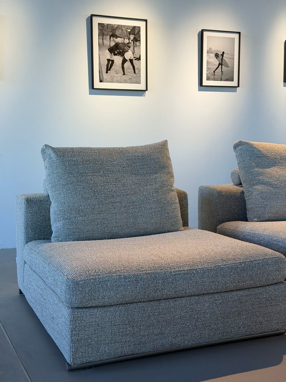 Image 1 of Flexform Groundpiece Modulares Sofa