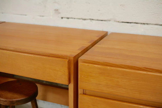 Image 1 of Conjunto de escritorio modular de pino Maison Regain