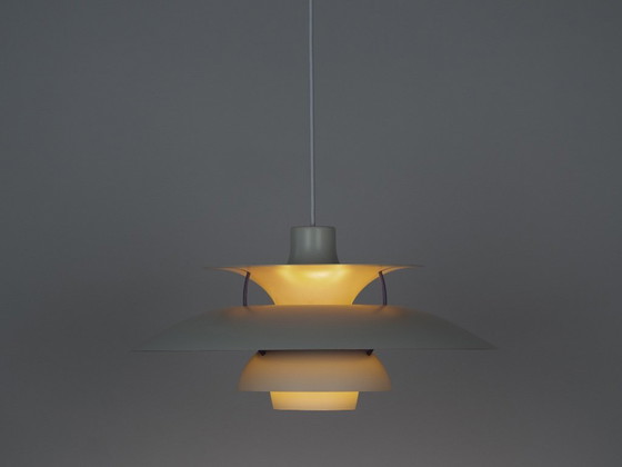 Danish Vintage PH 5 Pendant Lamp by Poul Henningsen, Louis Poulsen, 1958 – Aluminium (photo 2 of 12)