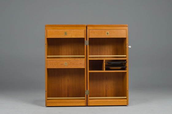 Image 1 of  Bar del capitano in teak danese di Reno Wahl Iversen per Dyrlund, 1960