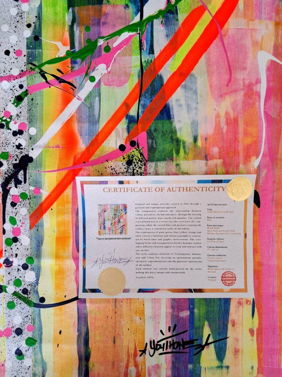 YOUTHONE - Chromatic Flow XXL - Tela d'artista – Dipinti e disegni (photo 12 of 19)