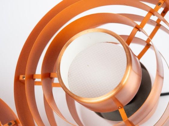 Image 1 of Pair of 2 Danish vintage pendant lamps Ultra by Jo Hammerborg, Fog og Morup, 1960s