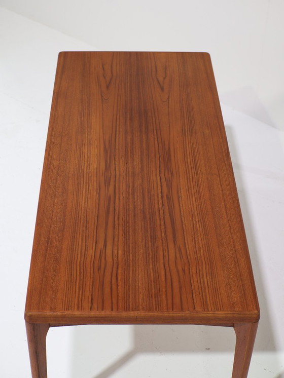 Image 1 of Henning Kjaernulf coffee table teak Danish vintage