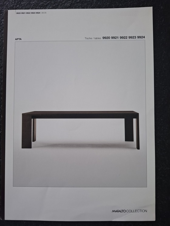 Image 1 of Table and Cupboard Maxalto, 6 Chairs B&B Italia