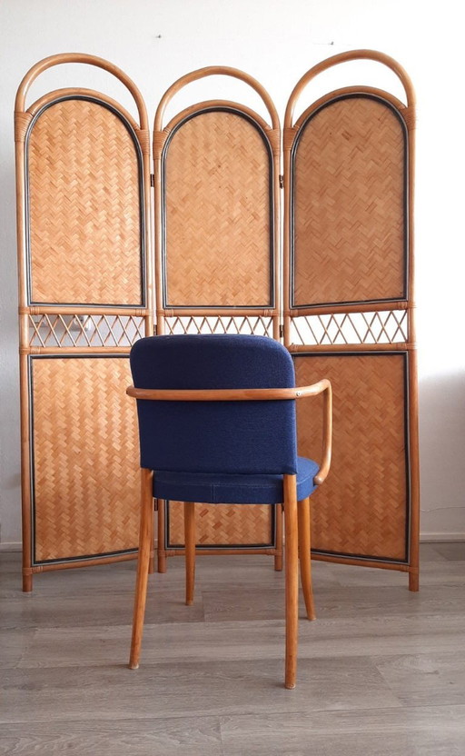 Satz von 6 Stühlen, entworfen von Josef Hoffman für Ligna/Thonet