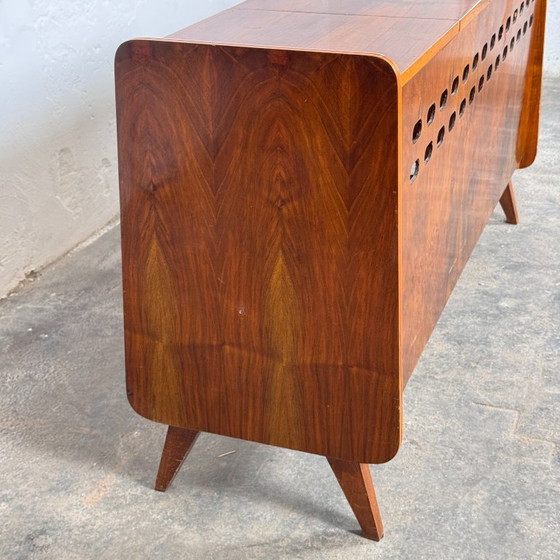 Image 1 of Bedlinnenopslag uit het midden van de eeuw door František Jirák voor Tatra Nábytok, jaren 60