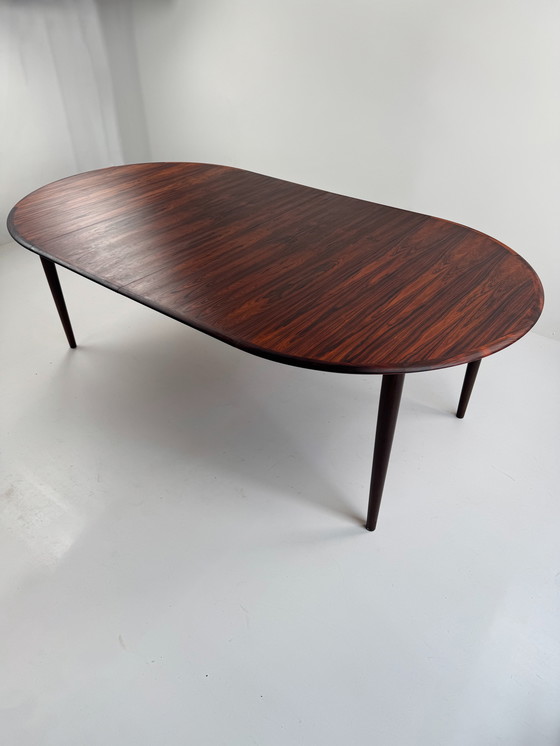 Image 1 of Skovmand & Andersen Rosewood Dining Table – Danish Mid-Century Craftsmanship