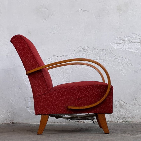 Image 1 of Pair of Halabala H-410 Armchairs, 1930s – Czechoslovak Art Deco