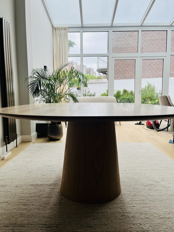 Image 1 of Marvellous MOBITEC “Blossom” table in solid oak