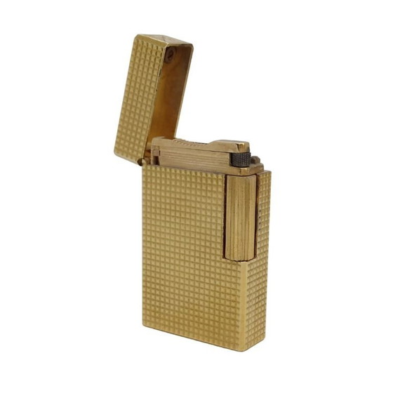 Image 1 of Accendino Dupont Ligne 1, placcato oro, anni '90 – Francia