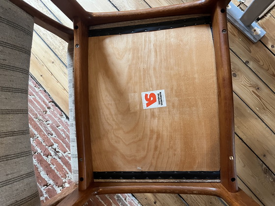 Image 1 of Vintage Deense stoelen van Vamdrup Stolefabrik - Mid Century Modern