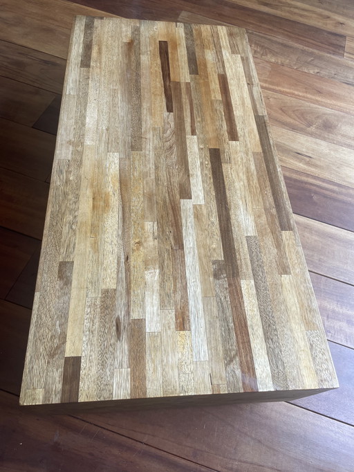 Henk Vos Linteloo Aulia wooden coffee table 120/60/32