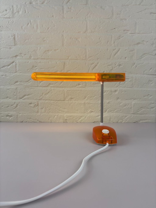 Lampe de table vintage Artemide Microlight Design – Ernesto Gismondi (années 90)