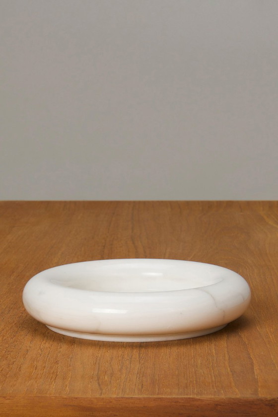 Image 1 of Coin Tray in Marble - attr. to Angelo Mangiarotti