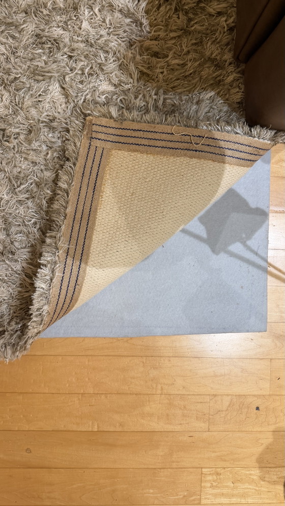Tappeto Moderno Caldo A Pelo Lungo In Beige E Crema 300x220cm Con Sottotappeto – Tappeti, Textile (photo 4 of 5)