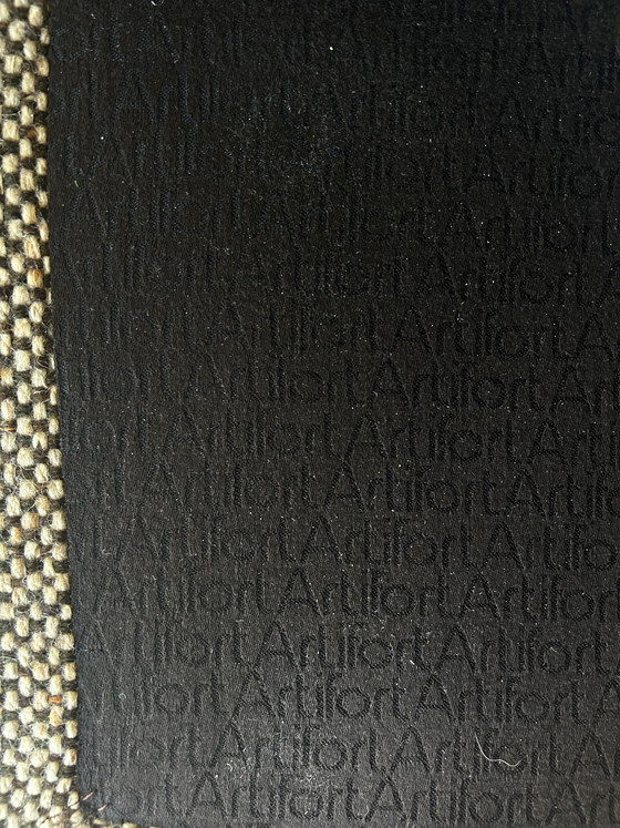 Image 1 of Artifort vintage sofa brown melange wool.