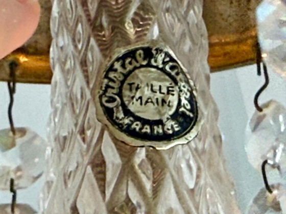 Image 1 of Antiker Empire-Glanz – handgeschliffen – Cristal d'Albret