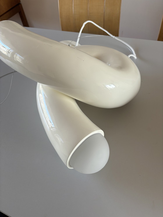 Image 1 of Westwing Spiral-Pendelleuchte – Memphis-Stil