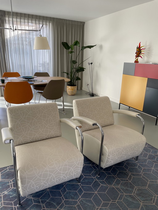 2 Leolux Scylla fauteuils