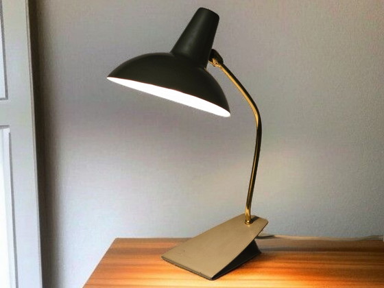 Image 1 of Uiterst zeldzame bureaulamp / tafellamp, Mid Century