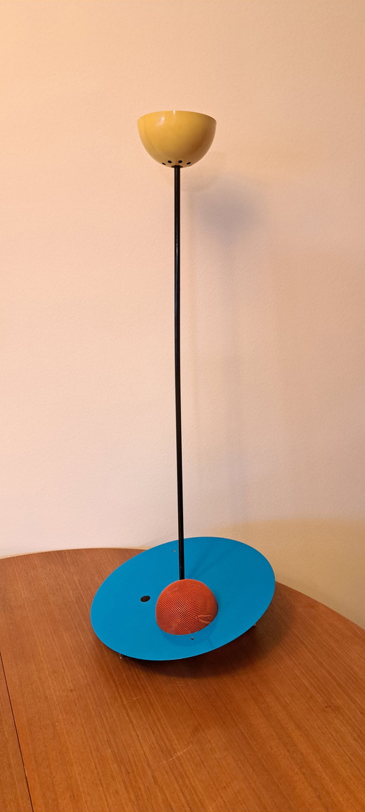 Lampe à suspension Artemide « Alesia » – Alessandro Fiorini – Design italien postmoderne – Vintage des années 1980