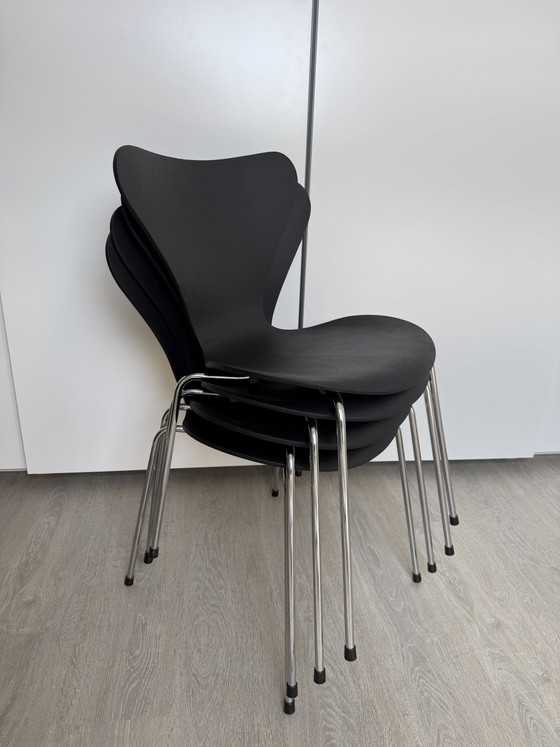 Image 1 of 4 sillas Fritz Hansen