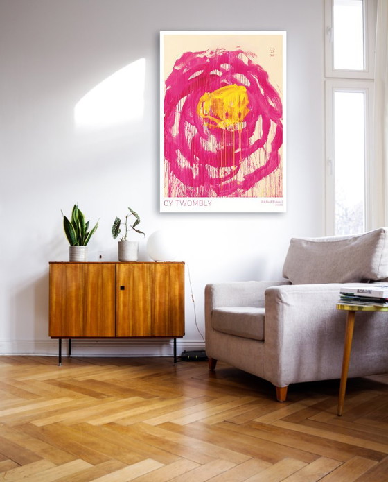 Cy Twombly "Untitled" (Roses) 2008 - Poster 70 × 100 cm – Arte, Paper (photo 2 of 6)