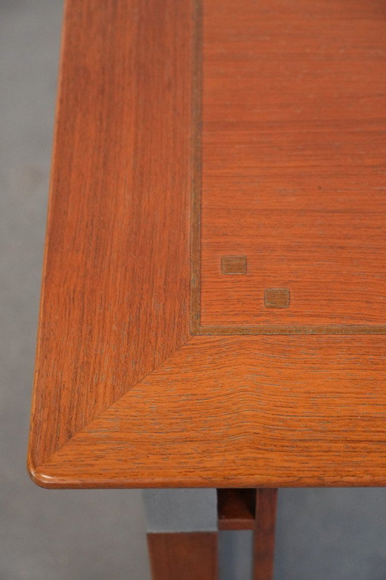 Image 1 of Square design Art Deco side/coffee table by Schuitema from the Decoforma series