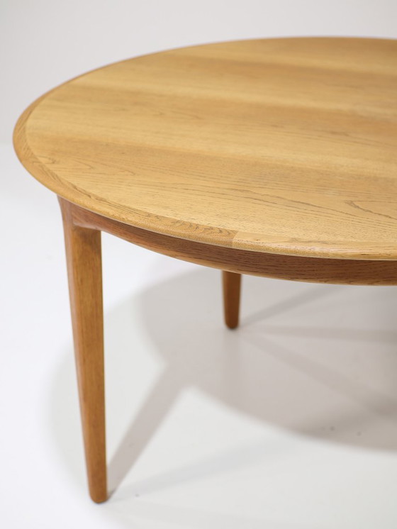 Image 1 of Tavolo da pranzo allungabile Henning Kjaernulf modello 62 rovere Sorø